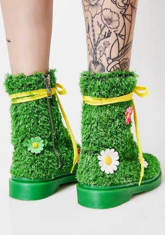 On My Turf Combat Boots