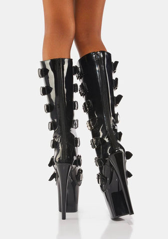VIP Hustler Knee High Boots