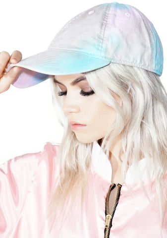 Pastel Tie Dye Dad Cap