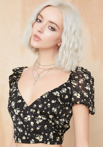 Hippie Habitat Crop Top