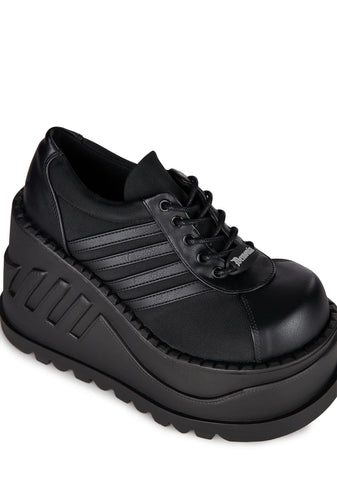 Stomp-08 Platform Wedge Shoes