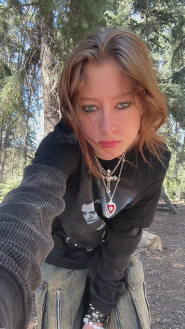 You Are My Life Now Oversized Tee