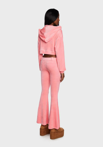 Sweet Media Hottie Velour Tracksuit Set