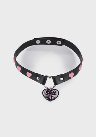 Never Been Ghosted Heart Choker