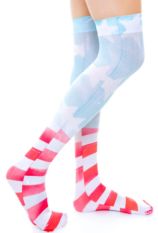 American Dream Thigh High Sox