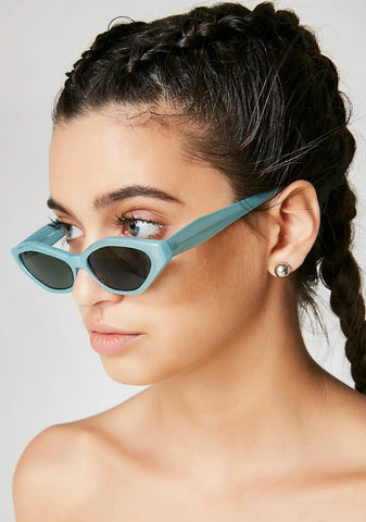 Stop N' Stare Oval Sunglasses