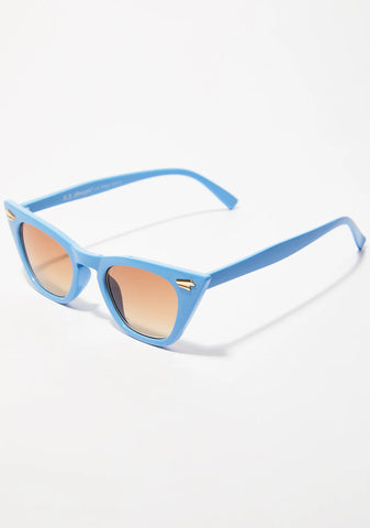 Topaz Down For It Cat Eye Sunglasses
