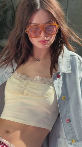 Sunshine Days Oversized Denim Jacket