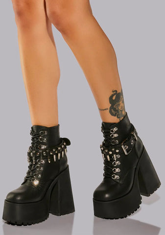 Shot Caller Platform Boots