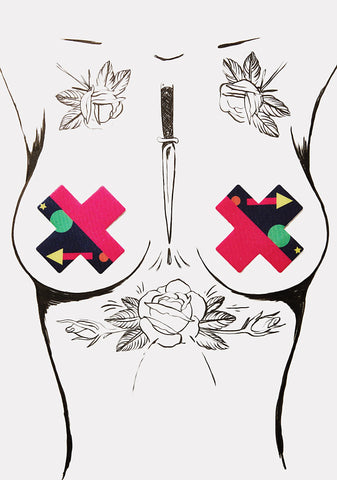 x Club Exx Shapes X Pasties