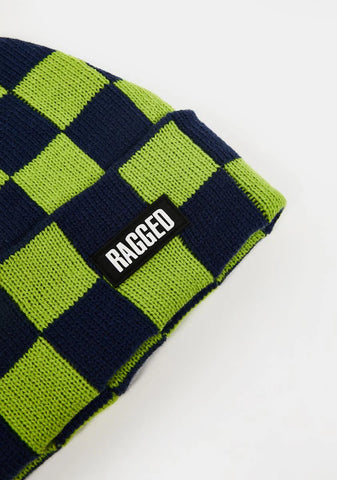Player Checkered Beanie