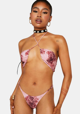 Vintage Rose Bikini Bottoms