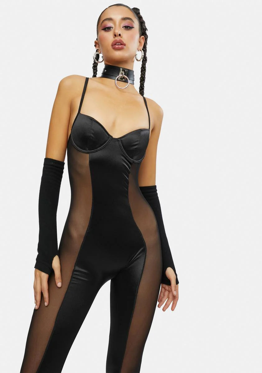 Shadow Dreams Mesh Catsuit