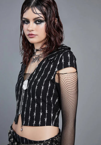 Chasing Trouble Crop Top