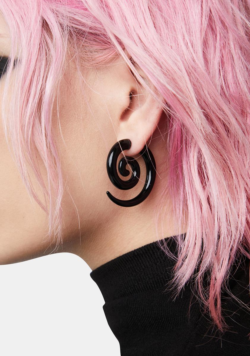 Don't Get It Twisted Curly Earrings