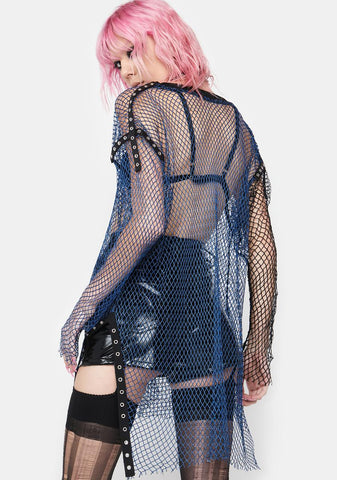 Daily Punk Perspective Network Fishnet Top