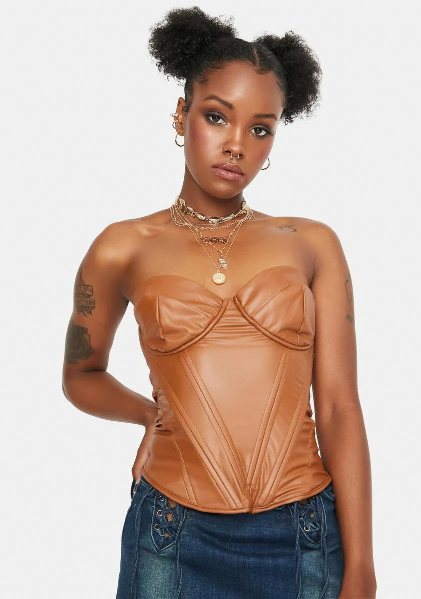 Jet Set Life Corset Top