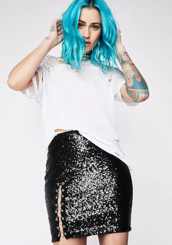 Plottin’ Revenge Mini Skirt