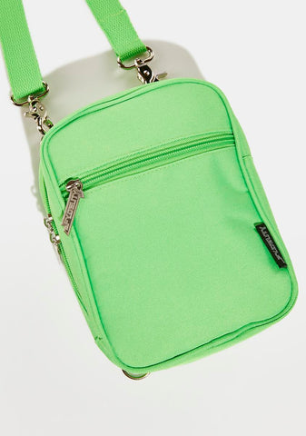 Green Sidekick Crossbody Sling Bag