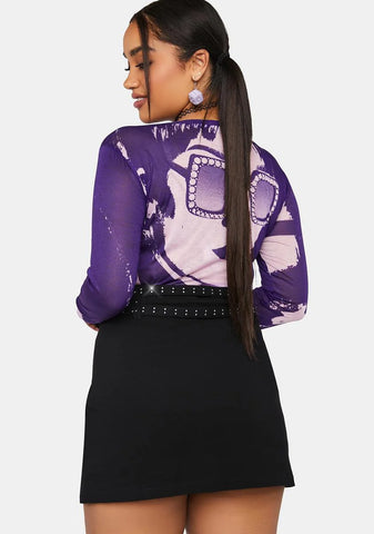 Plus Break The Bank Mini Skort