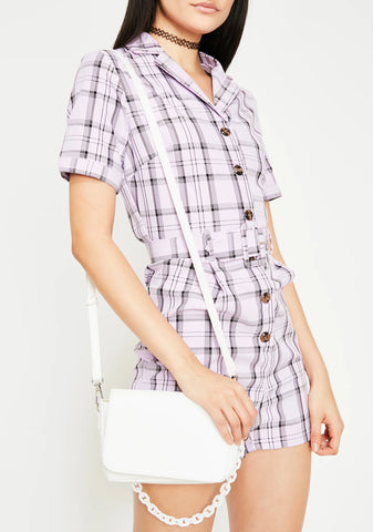 Icy Link Me Chain Crossbody