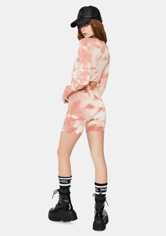 Tie Dye Sleep Shorts