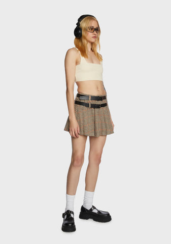 At Your Best Knit Tank - Off White