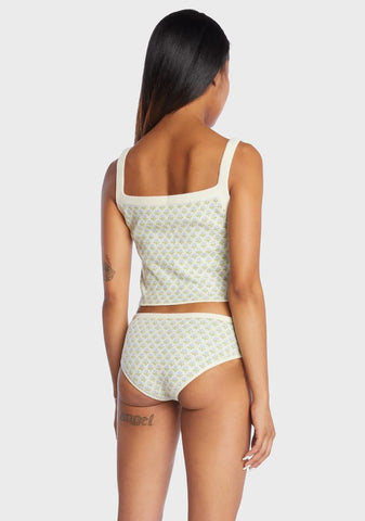 Little Flower Knit Camisole