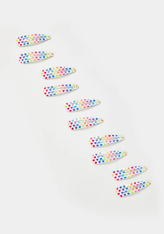 Hometown Crush Heart Clips