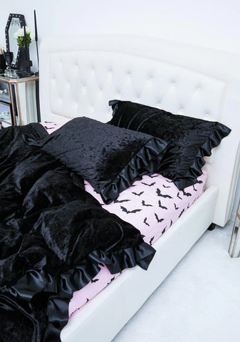 Sinister Snooze Velvet Pillow Cases