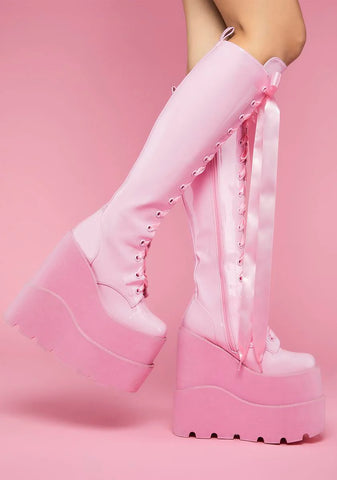 Sweet Theatrics Knee High Traitor Boots