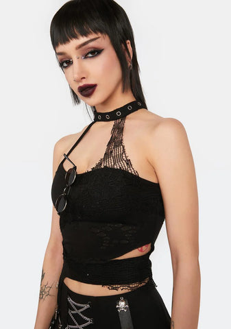 Rocker Decadent Halter Top