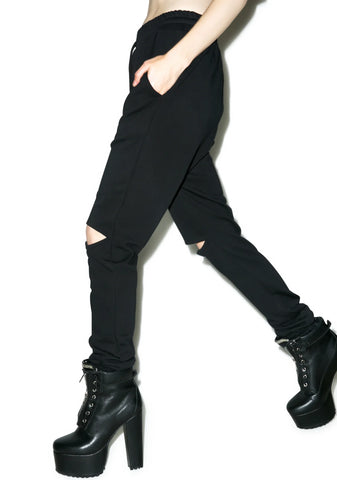 Sinner Cut-Out Sweatpants