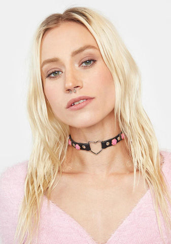 Sweet Love Like A Rose O-Ring Choker