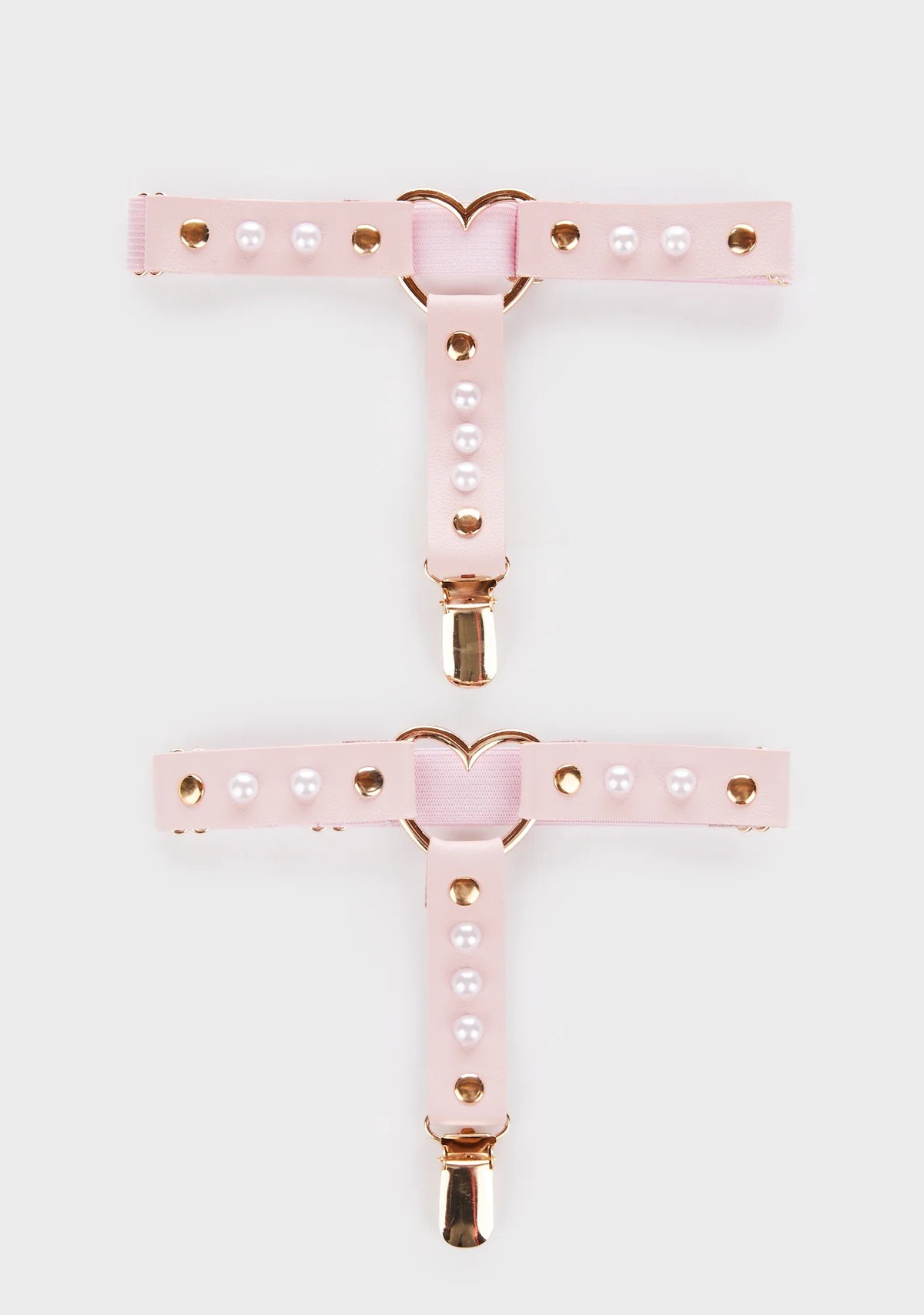 Blessed Hearts Garter Set