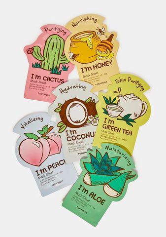 SuperFood Bowl Mask Set