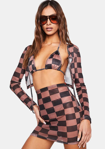 Unfriended 4-Piece Bikini Set