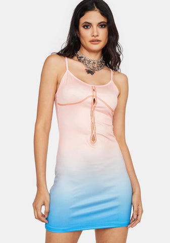 Clear Morning Mini Dress