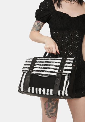 Distressed Waves Handbag