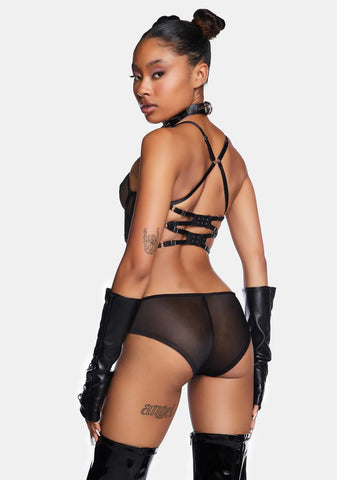 Scorpio Sheer Embroidered Panty