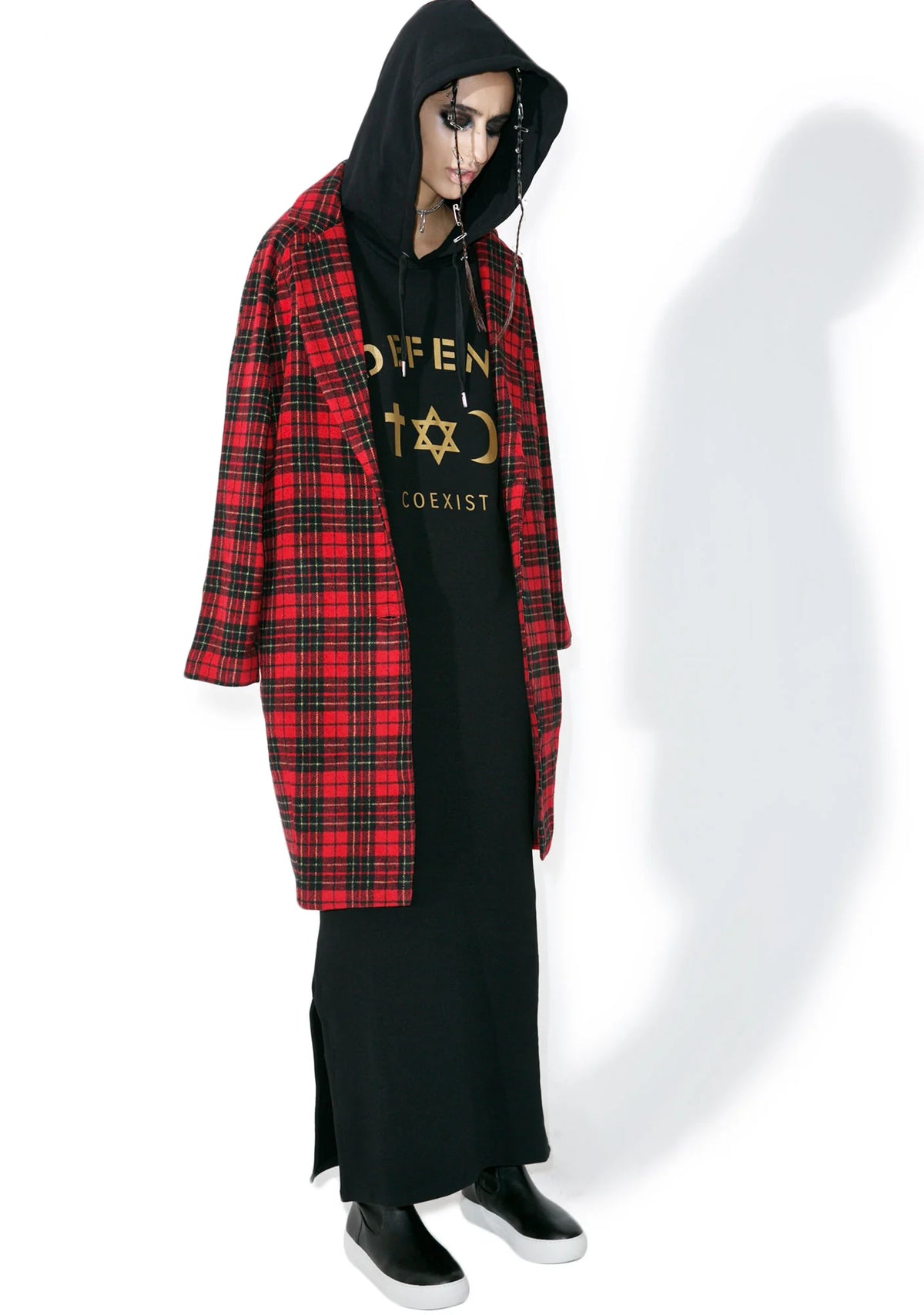 April Hoodie Maxi Dress