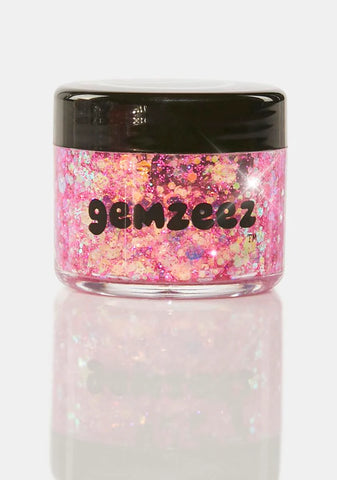 Electric Pink Face and Body Glitter