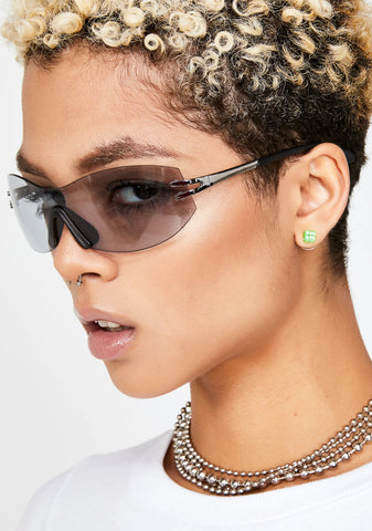 Noir Above The Clouds Shield Sunglasses