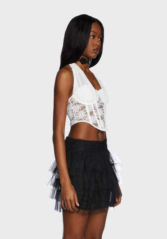 Star Power Halter Corset Top