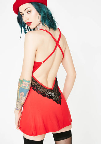 Lit Temptations Lace Chemise