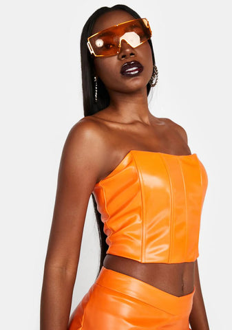 Citrus Search The World Corset Top