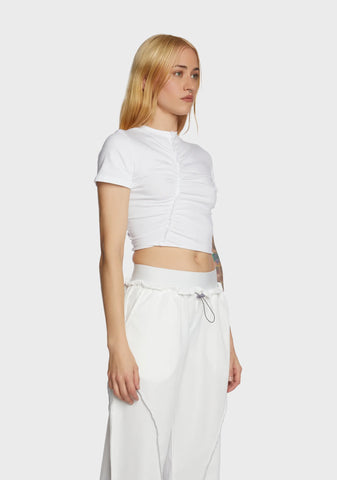 Long Commute Crop Top