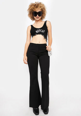 Icy Babe Rhinestone Tank Top