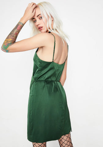 Emerald City Wrap Dress