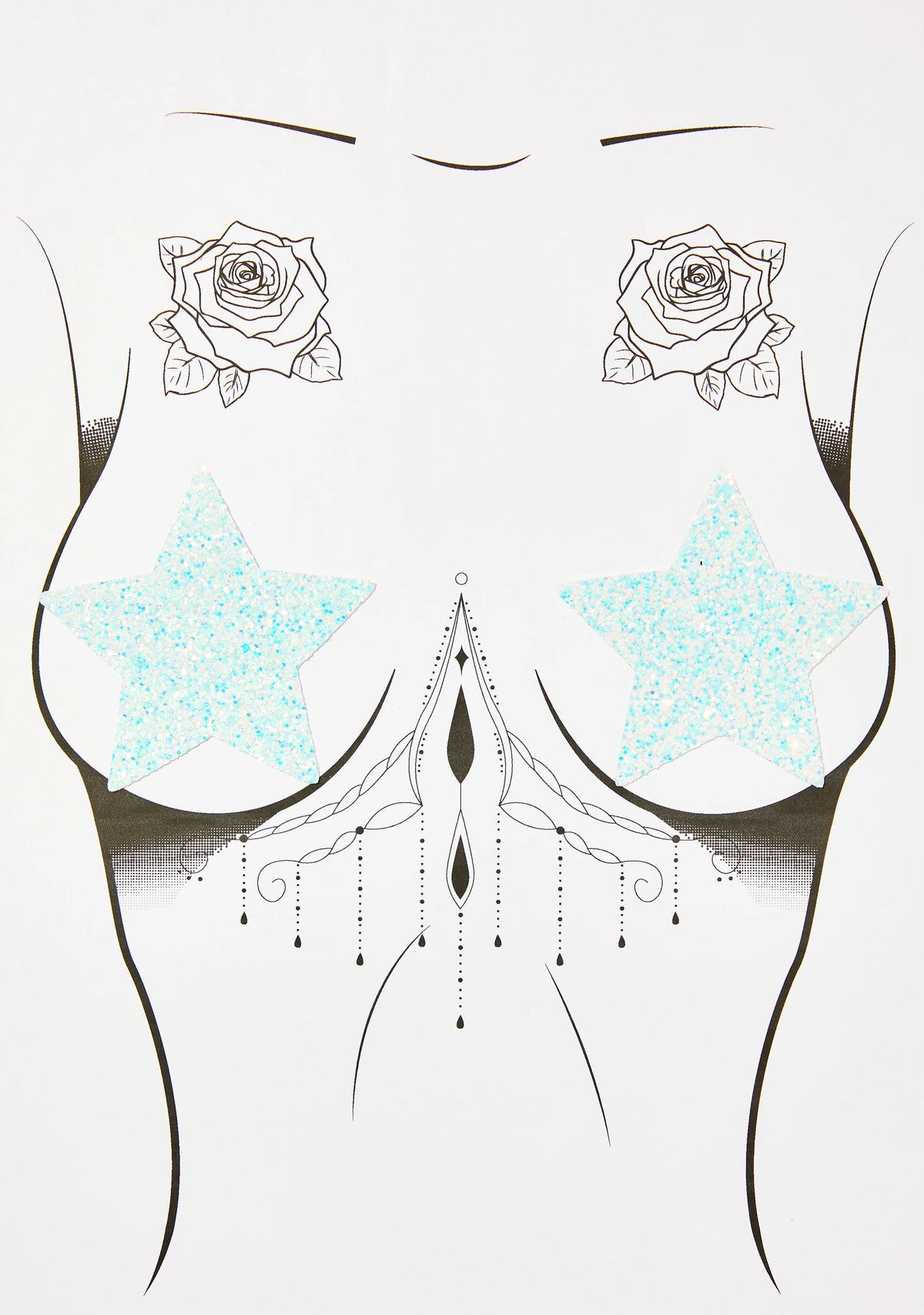 Super Sparkle Starry Nights Pasties